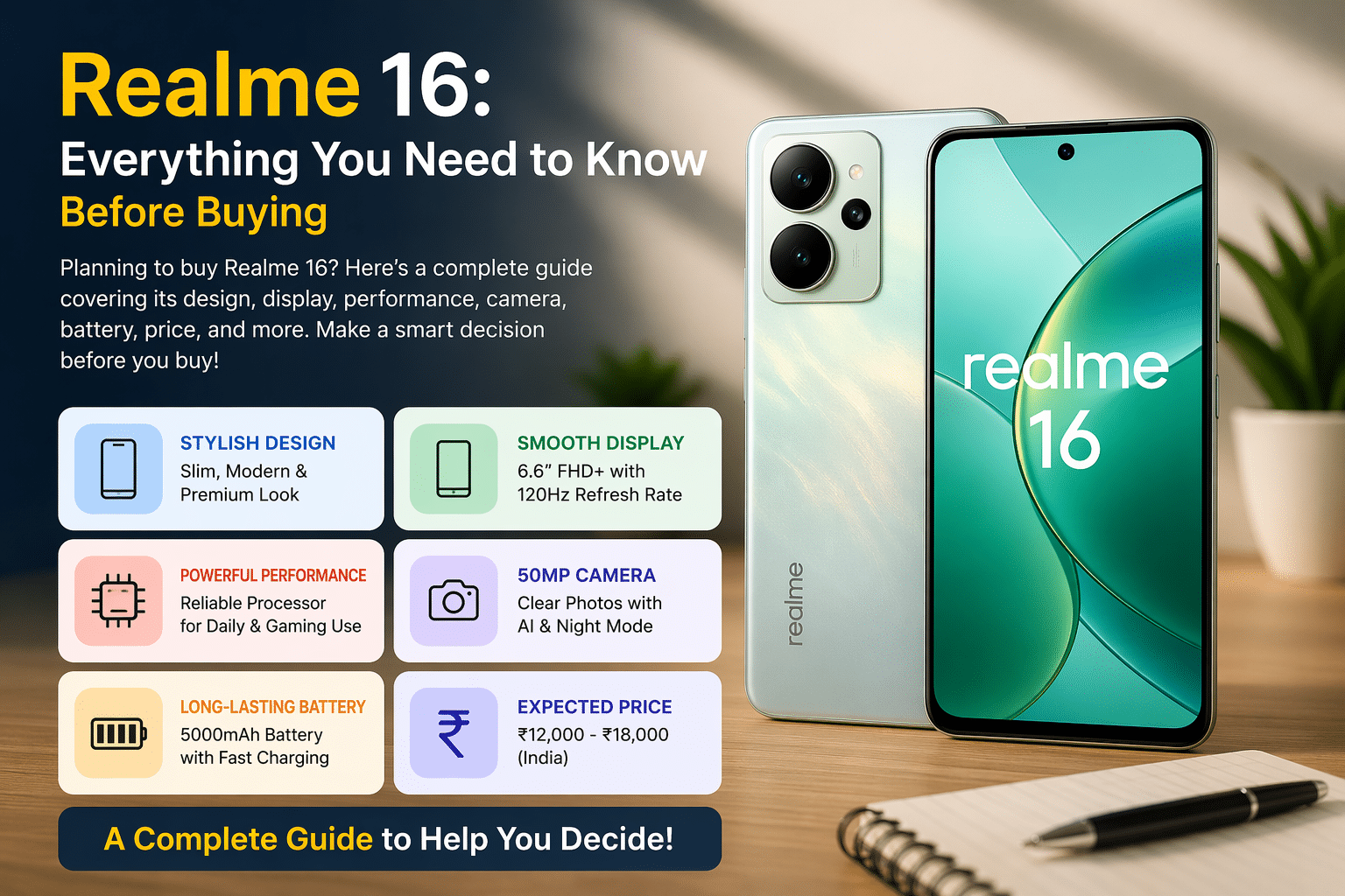 Realme 16: Everything You Need to Know Before Buying