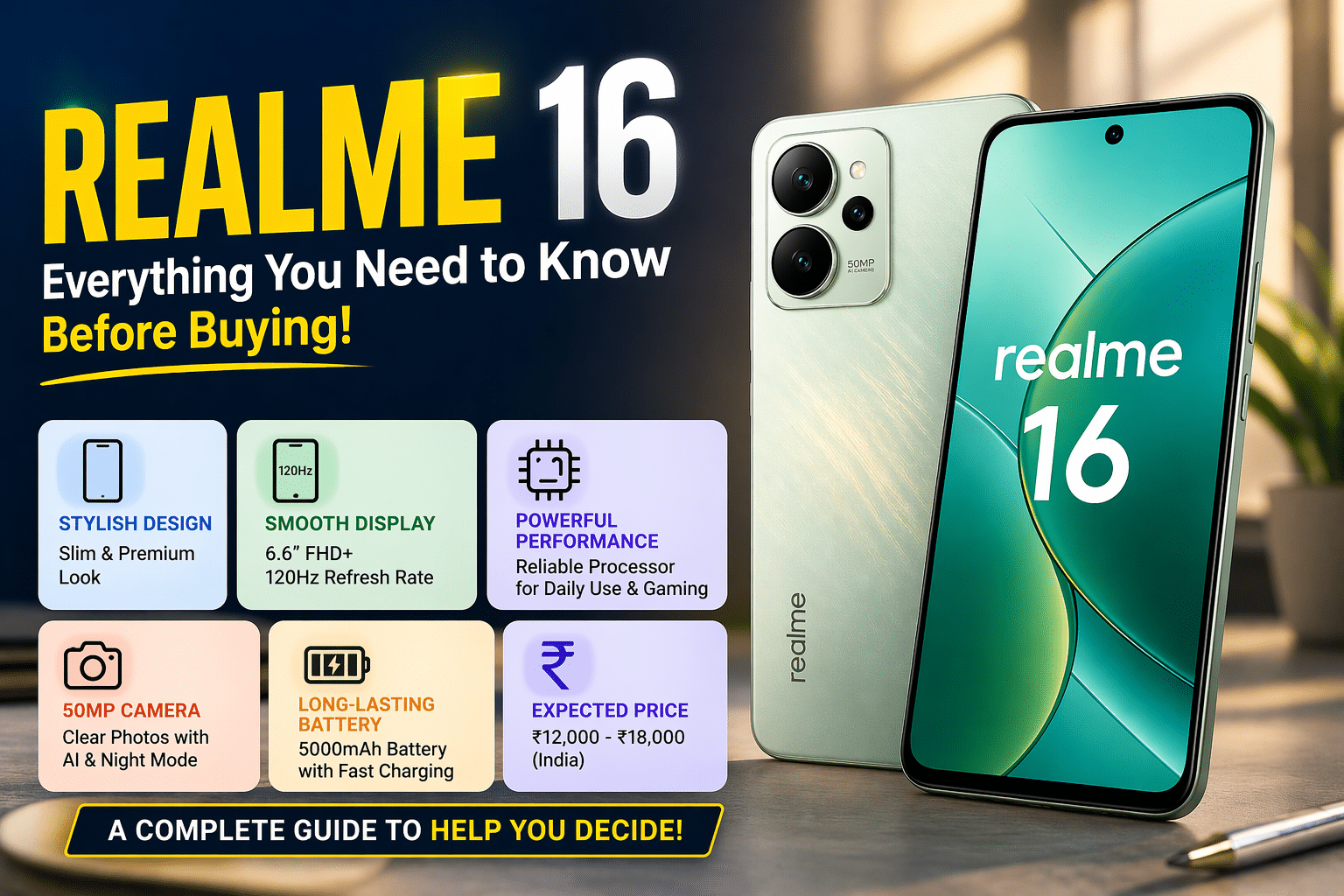 Realme 16: Everything You Need to Know Before Buying