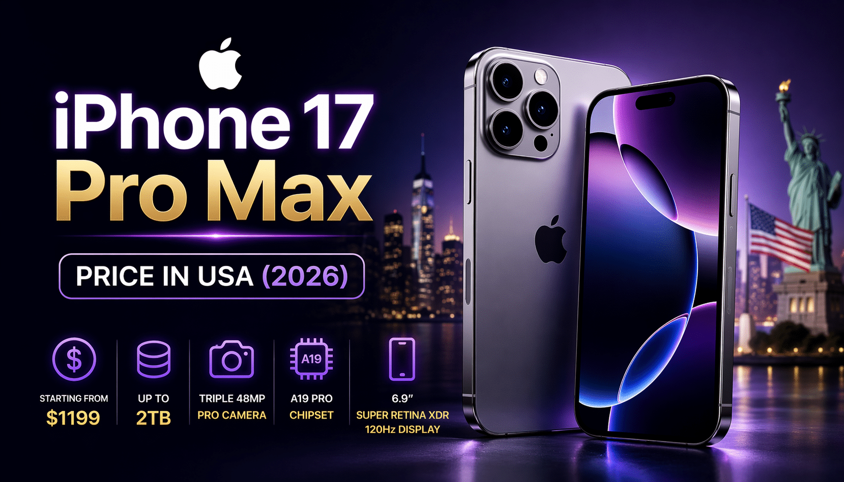 Phone 17 Pro Max Price in USA (2026) – Full Details and Variants