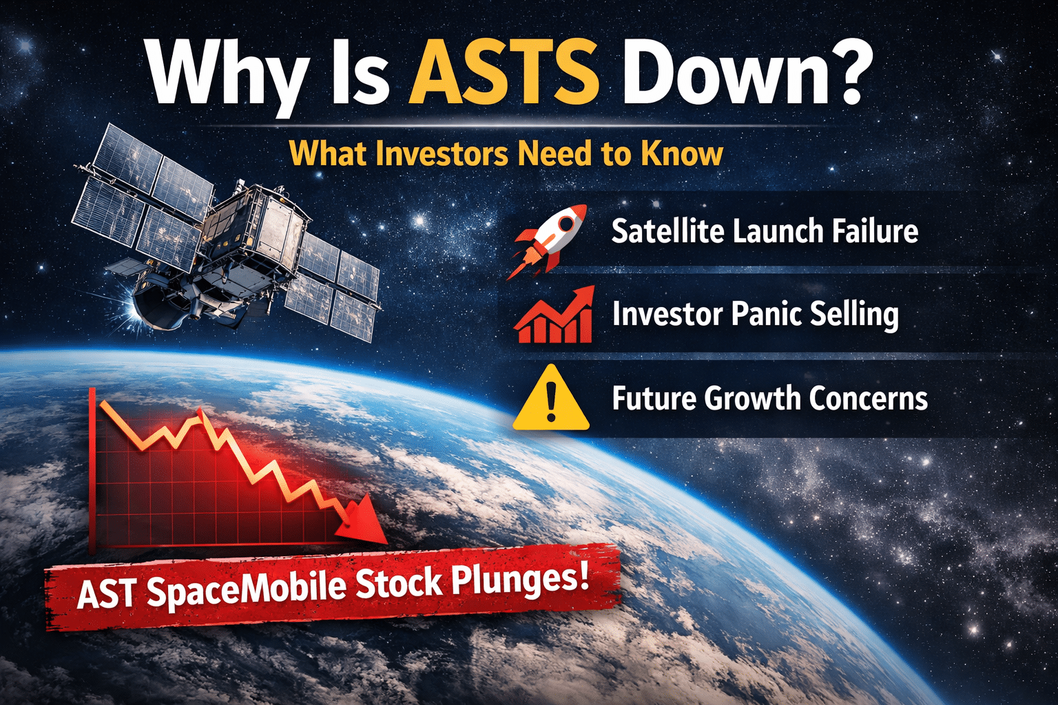 Why Is ASTS Down Today?