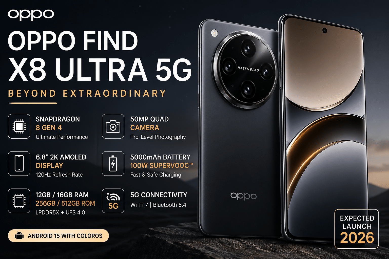 OPPO Find X8 Ultra 5G 