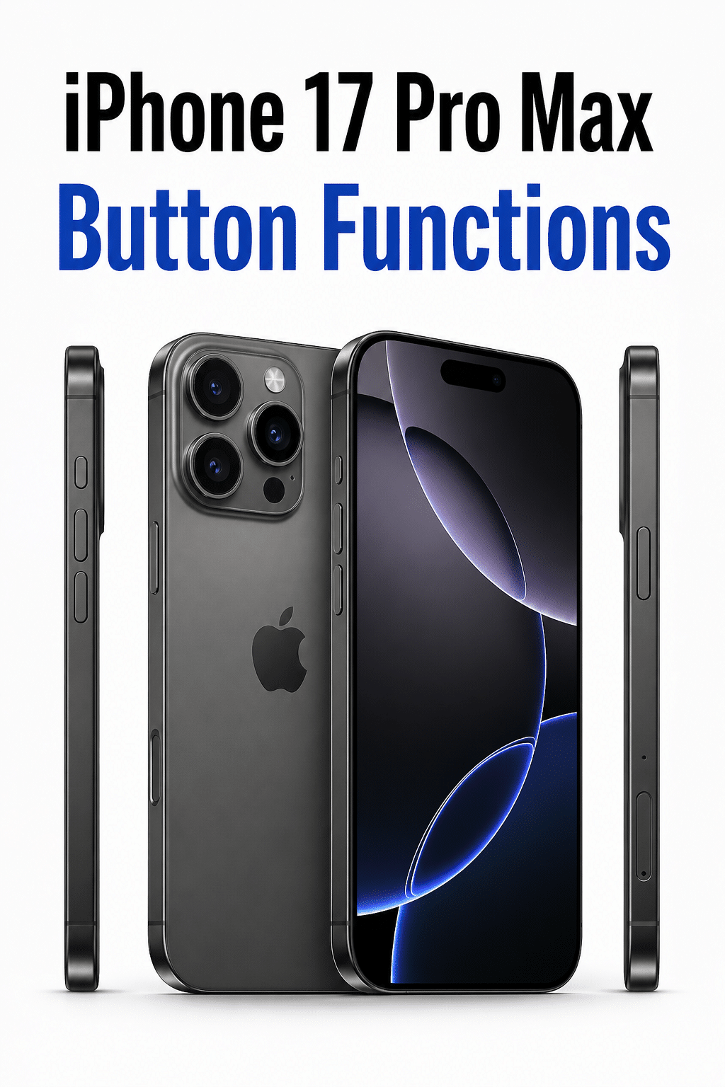 iPhone 17 Pro Max Button Functions
